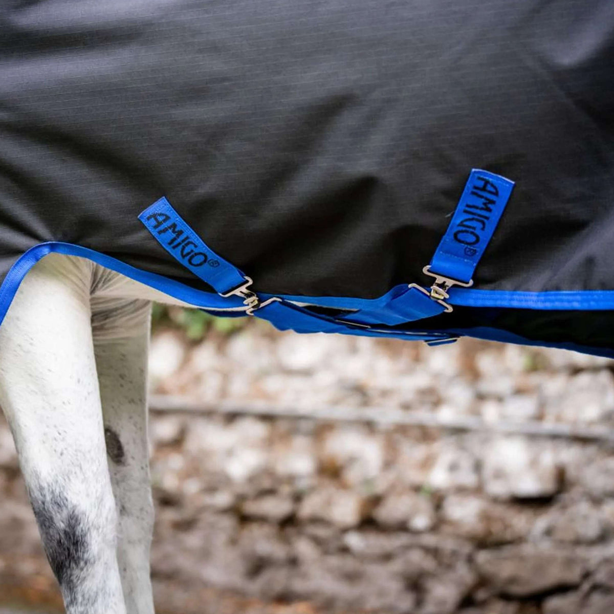 Amigo Ripstop 900D Pony 100g Schwarz/Klassisches Blau