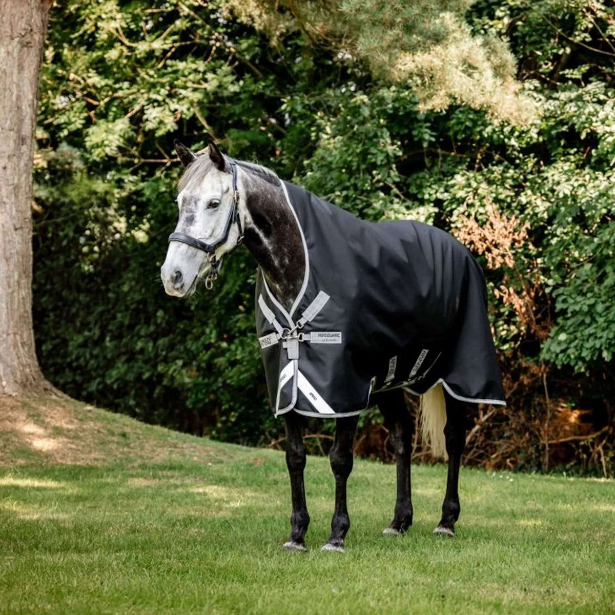 Amigo Wug Turnout 1200D 50g Schwarz/Titangrau/Silber