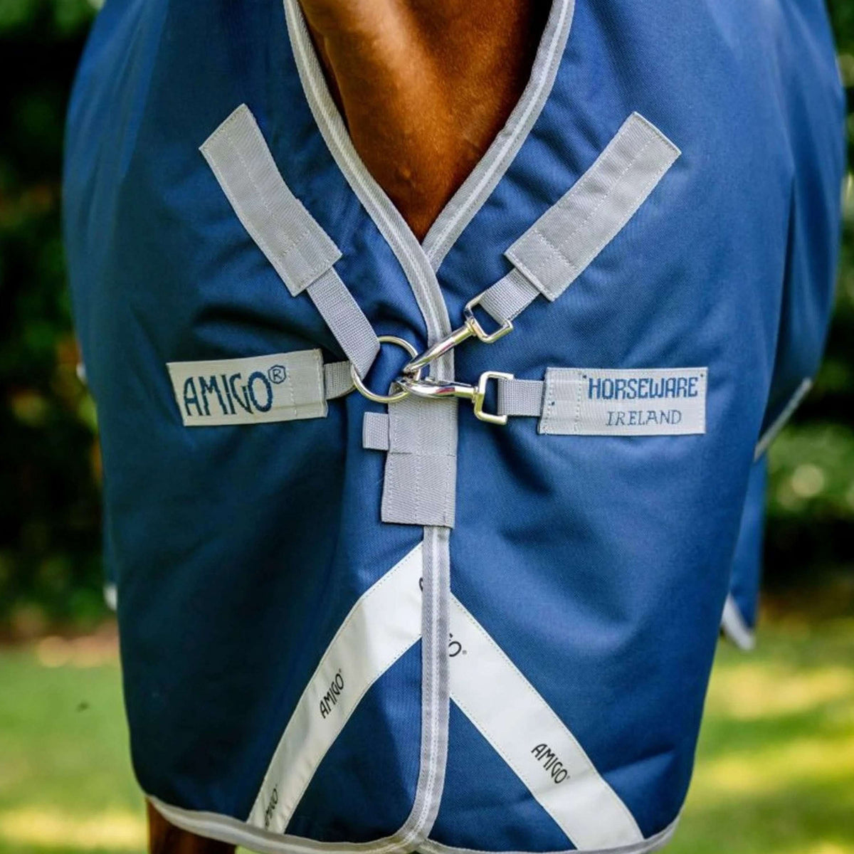 Amigo Wug Turnout 1200D 50g Marineblau/Titangrau/Silber