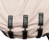 Rambo Hoody Pony Kreide/Huntergrün/Silber