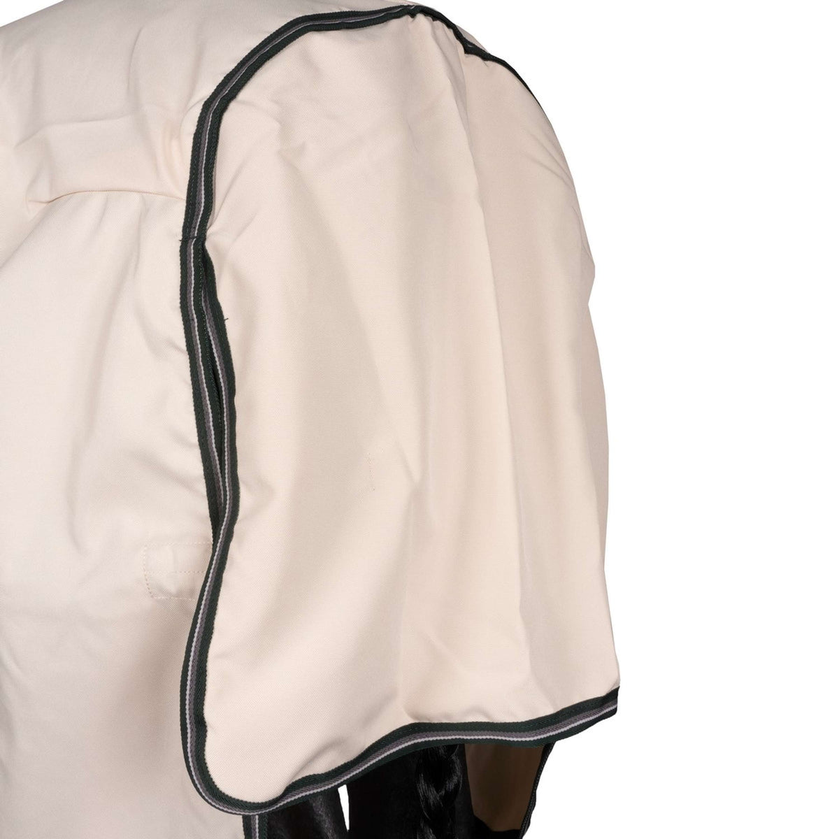 Rambo Hoody Pony Kreide/Huntergrün/Silber