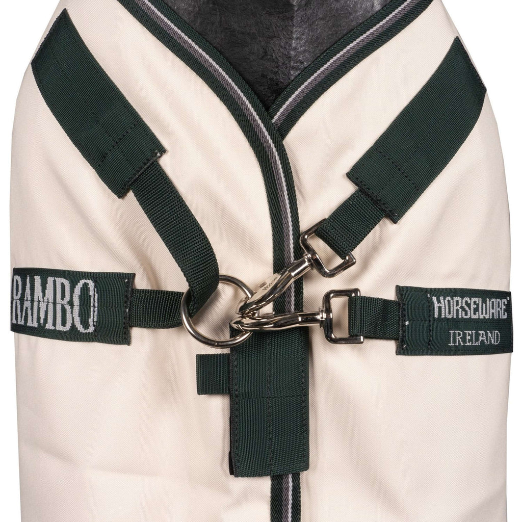 Rambo Hoody XL Kreide/Huntergrün/Silber
