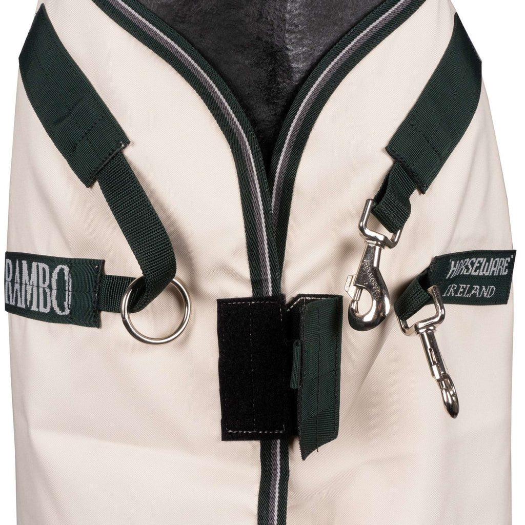 Rambo Hoody XL Kreide/Huntergrün/Silber