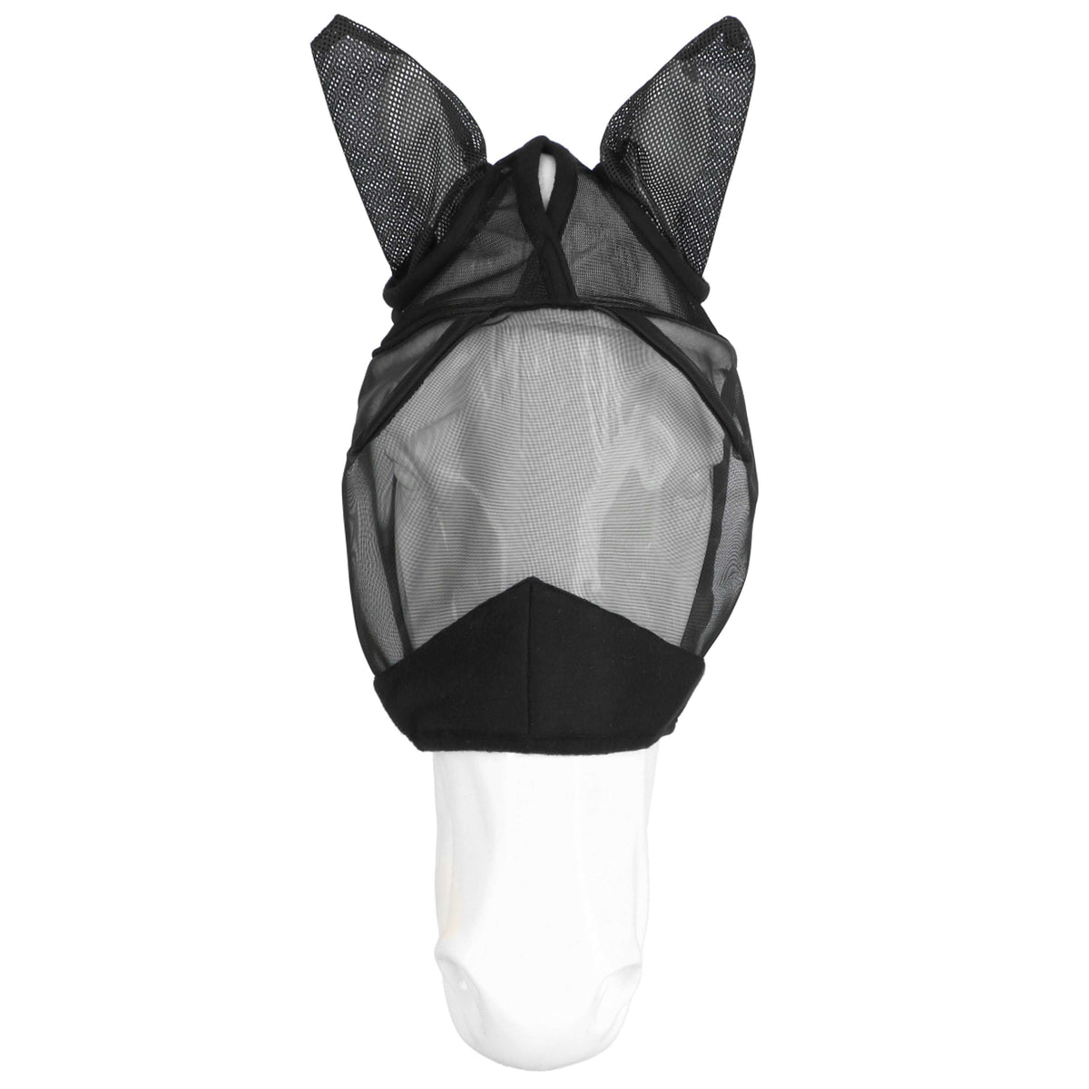 EQUITHÈME Fliegenmaske Supercut mit UV-Schutz Schwarz