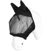 EQUITHÈME Fliegenmaske Doux mit UV-Schutz Schwarz