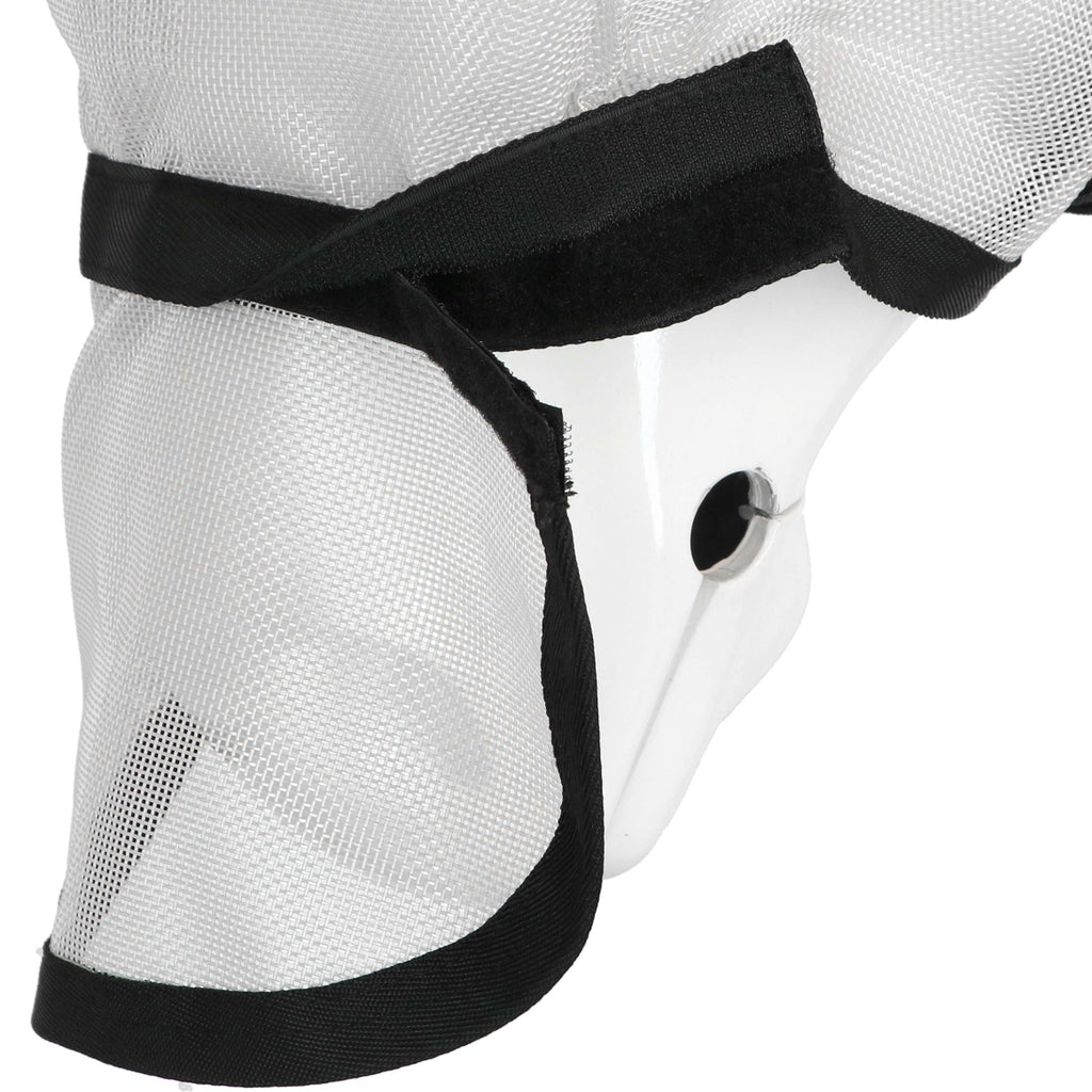 EQUITHÈME Fliegenmaske Protec mit UV-Schutz Silber