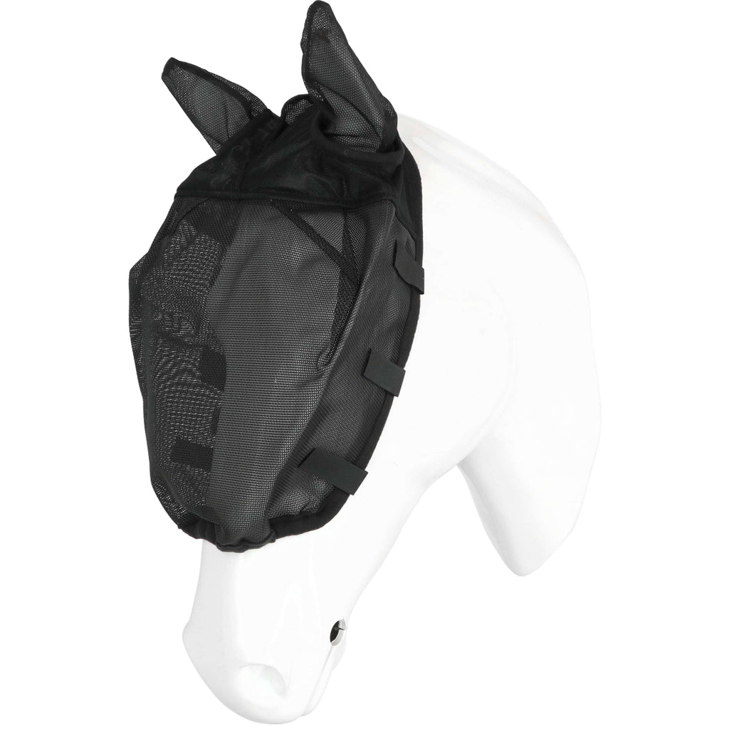 EQUITHÈME Fliegenmaske Halfter mit UV-Schutz Schwarz