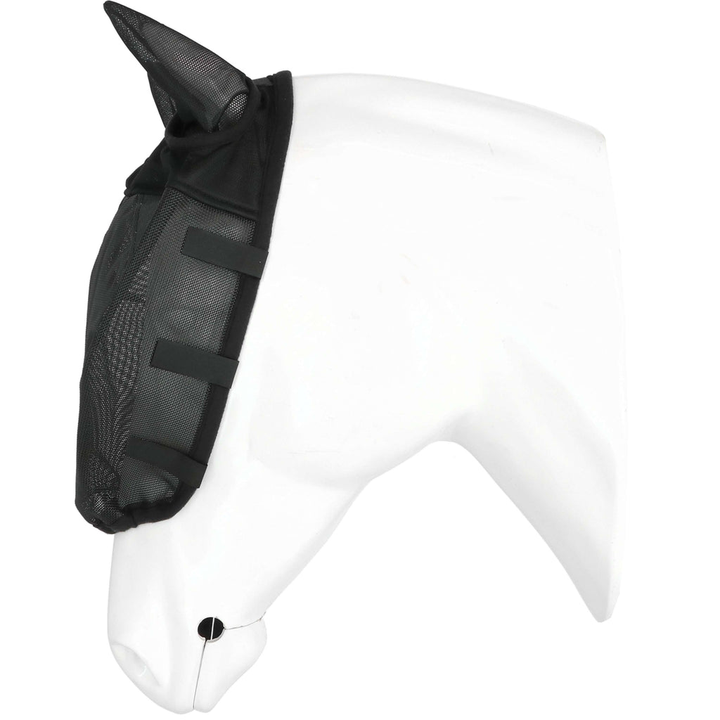 EQUITHÈME Fliegenmaske Halfter mit UV-Schutz Schwarz
