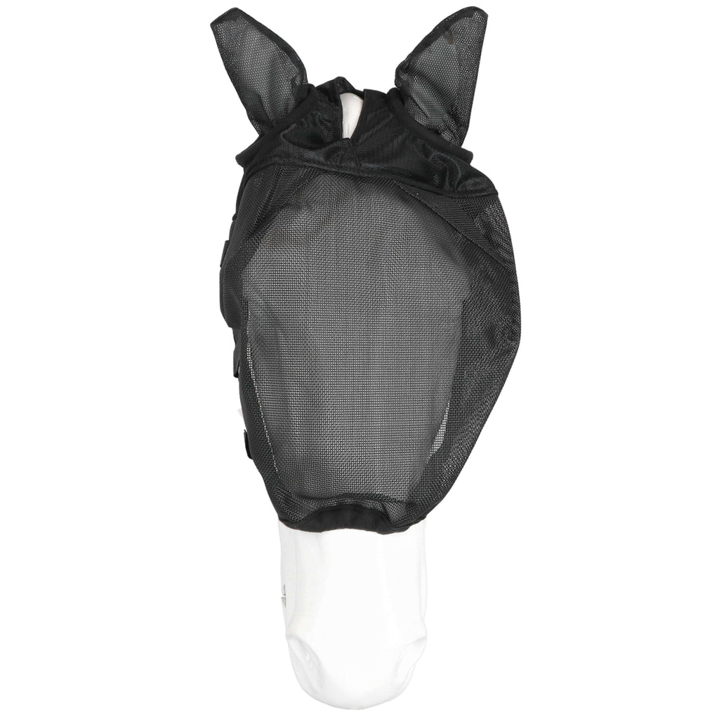 EQUITHÈME Fliegenmaske Halfter mit UV-Schutz Schwarz