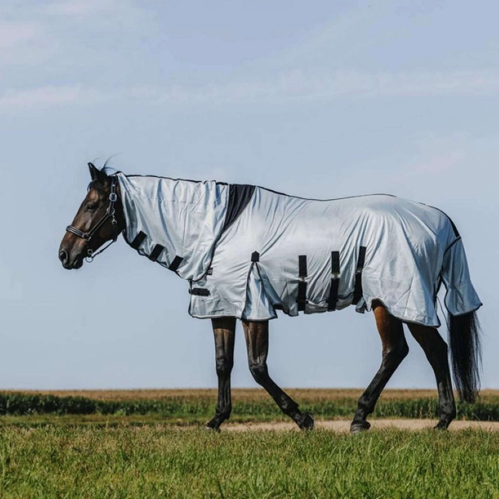 Riding World Fliegendecke Belly Mesh Combo Grau