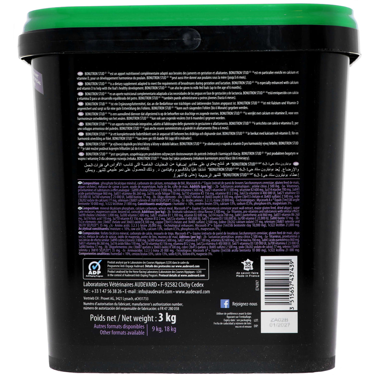 Audevard Bonutron Stud