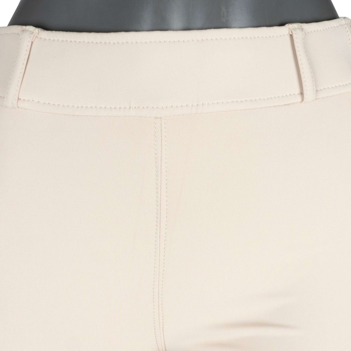 Montar Reitleggings MoZuna Gun Metal Crystals Full Grip Warm Light Grey