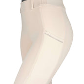 Montar Reitleggings MoZuna Gun Metal Crystals Full Grip Warm Light Grey