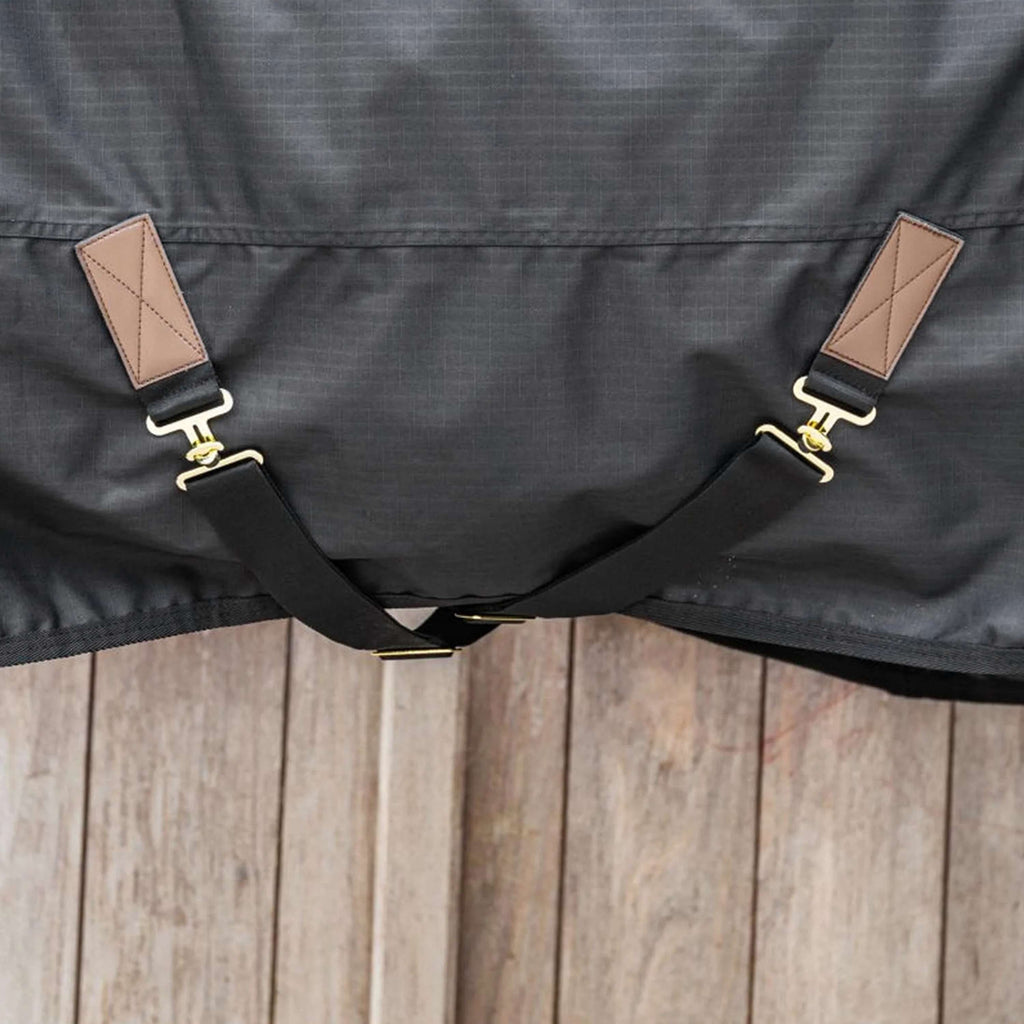 Kentucky Turnout Rug All Weather Waterproof Classic 300g Schwarz