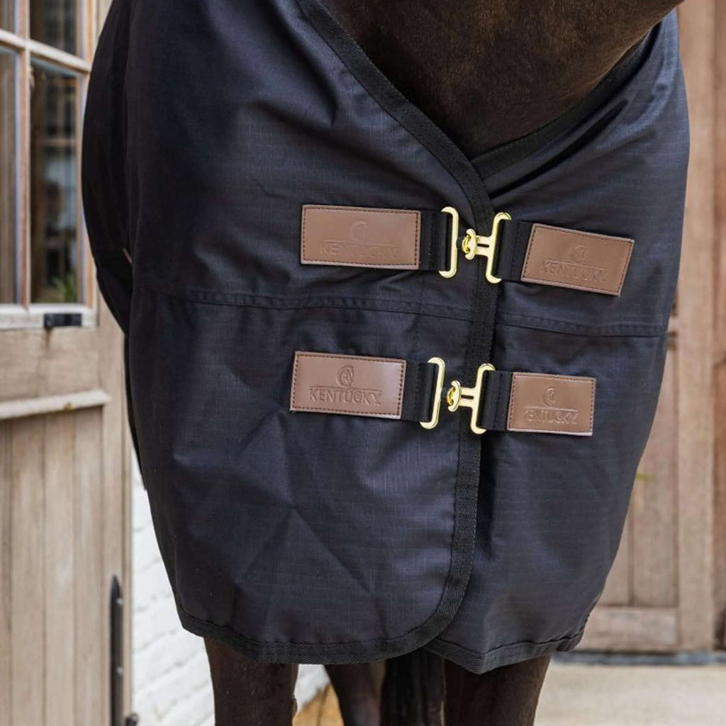Kentucky Turnout Rug All Weather Waterproof Classic 0g Schwarz