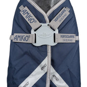 Amigo Turnout Rug FieldSafe Plus 1200D 50g Navy/Titanium Grey/Silver
