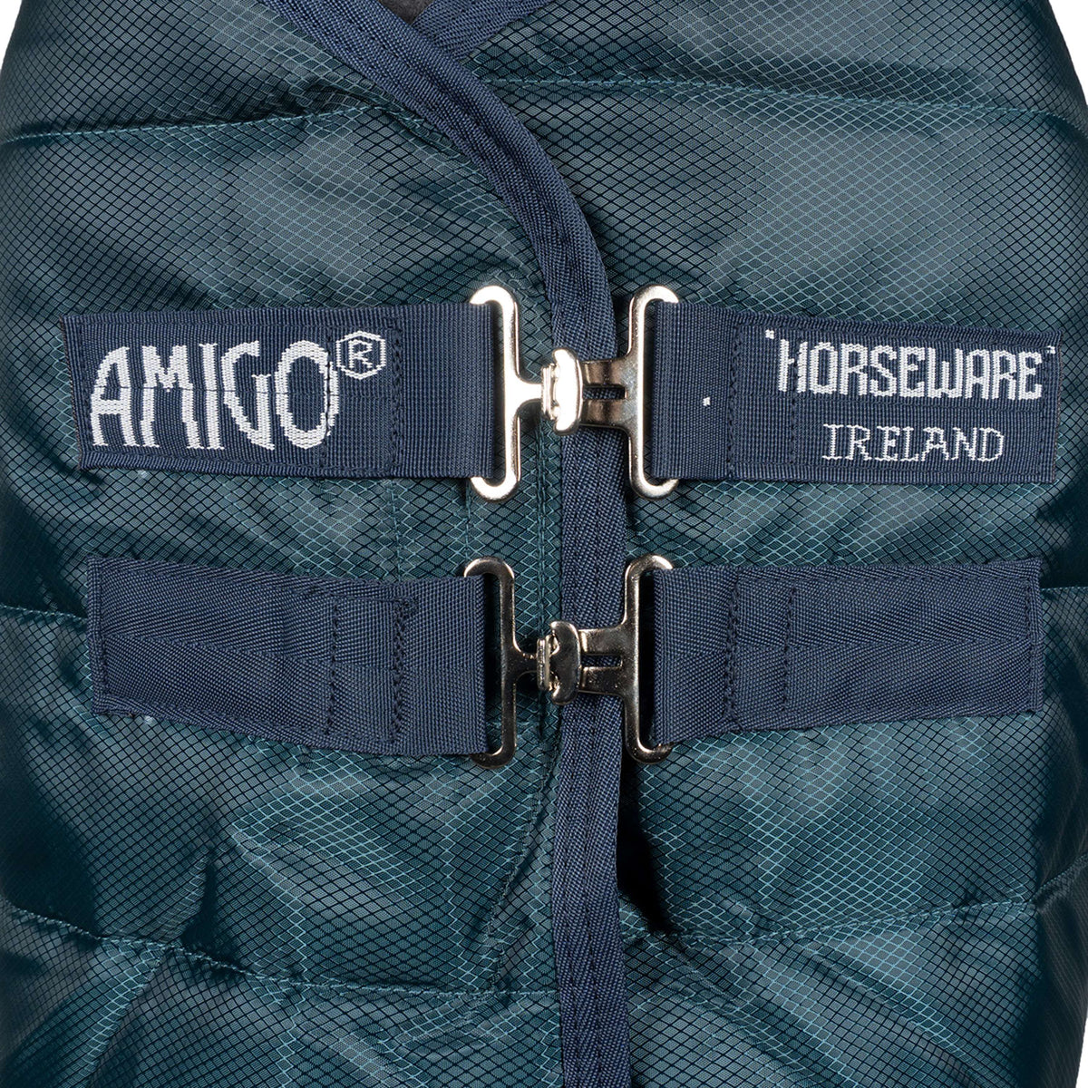 Amigo Ripstop Insulator Stable 350g Dynasty Green/Navy/Silver