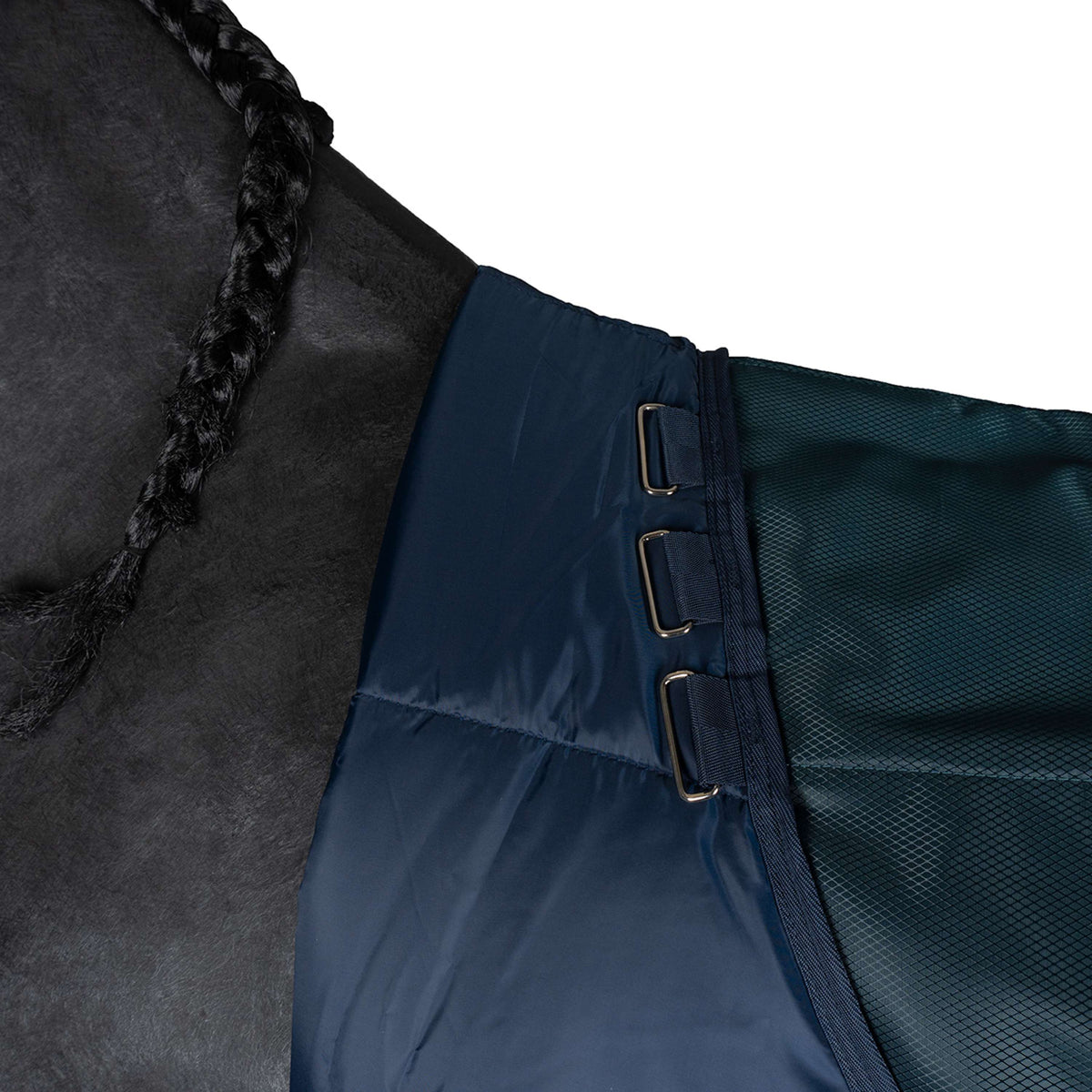 Amigo Ripstop Insulator Stable 350g Dynasty Green/Navy/Silver