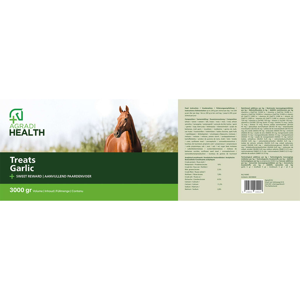 Agradi Health Leckerli Knoblauch