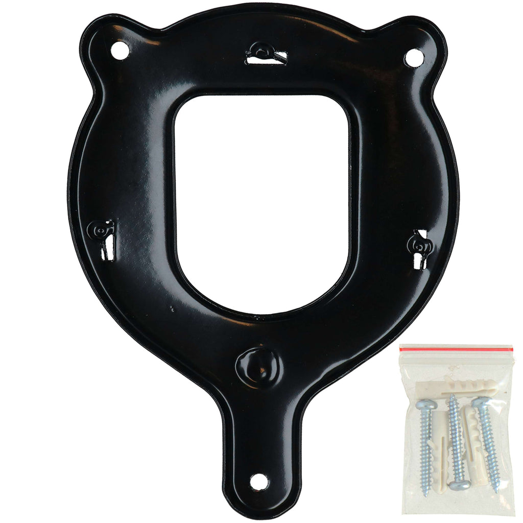 Agradi Horse Trensenhalter Metall Schwarz