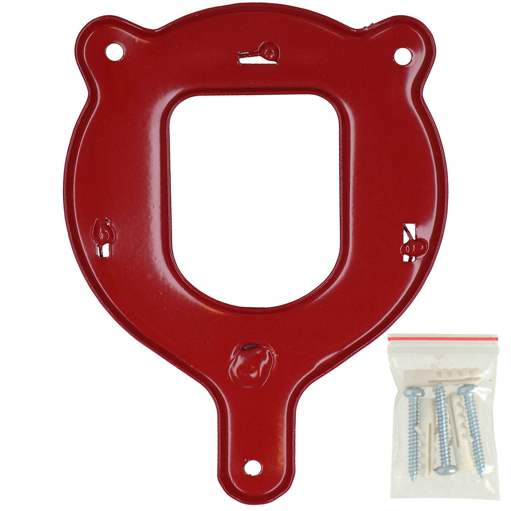 Agradi Horse Trensenhalter Metall Rot