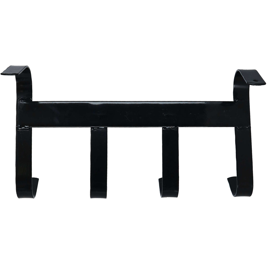 Agradi Horse Trensenhalter mit 4 Haken Schwarz