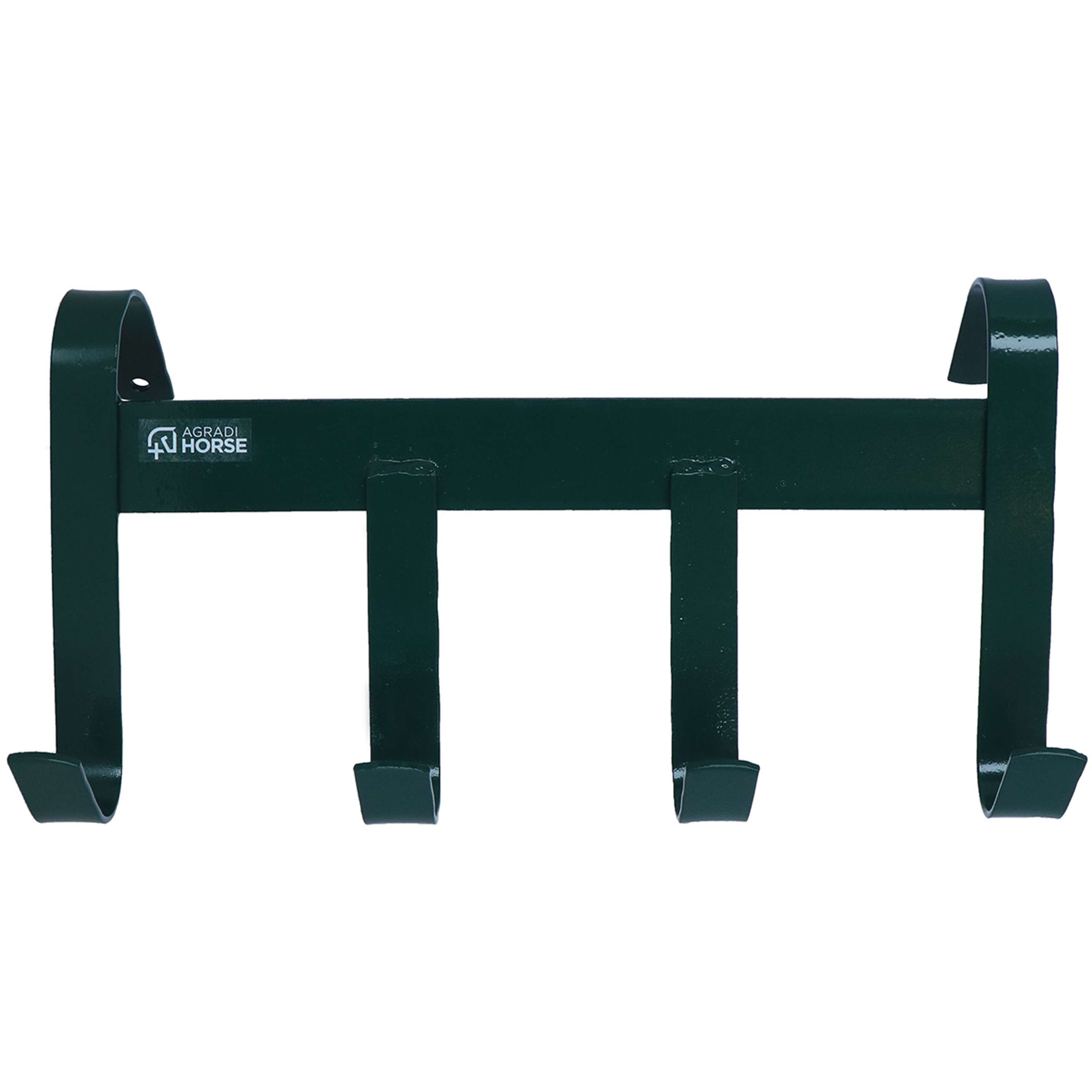 Agradi Horse Trensenhalter mit 4 Haken Grün Agradi Horse Trensenhalter mit 4 Haken Grün