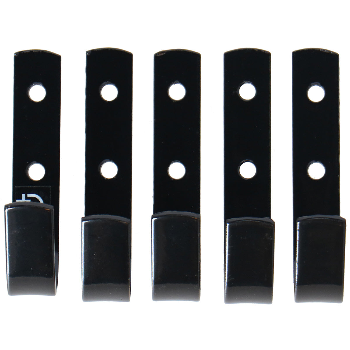 Agradi Horse Stahlhaken 5 Stück Schwarz