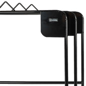Agradi Horse Deckenhalter für 3 Decken Metall XH Schwarz