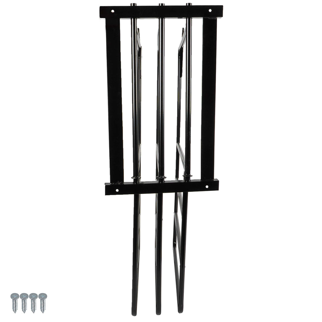 Agradi Horse Deckenhalter für 3 Decken Metall XH Schwarz