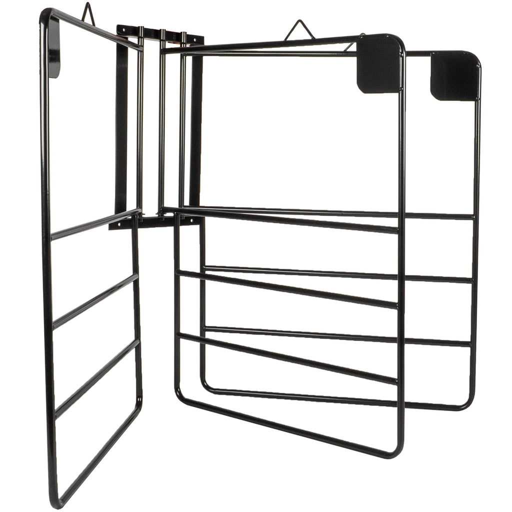 Agradi Horse Deckenhalter für 3 Decken Metall XH Schwarz