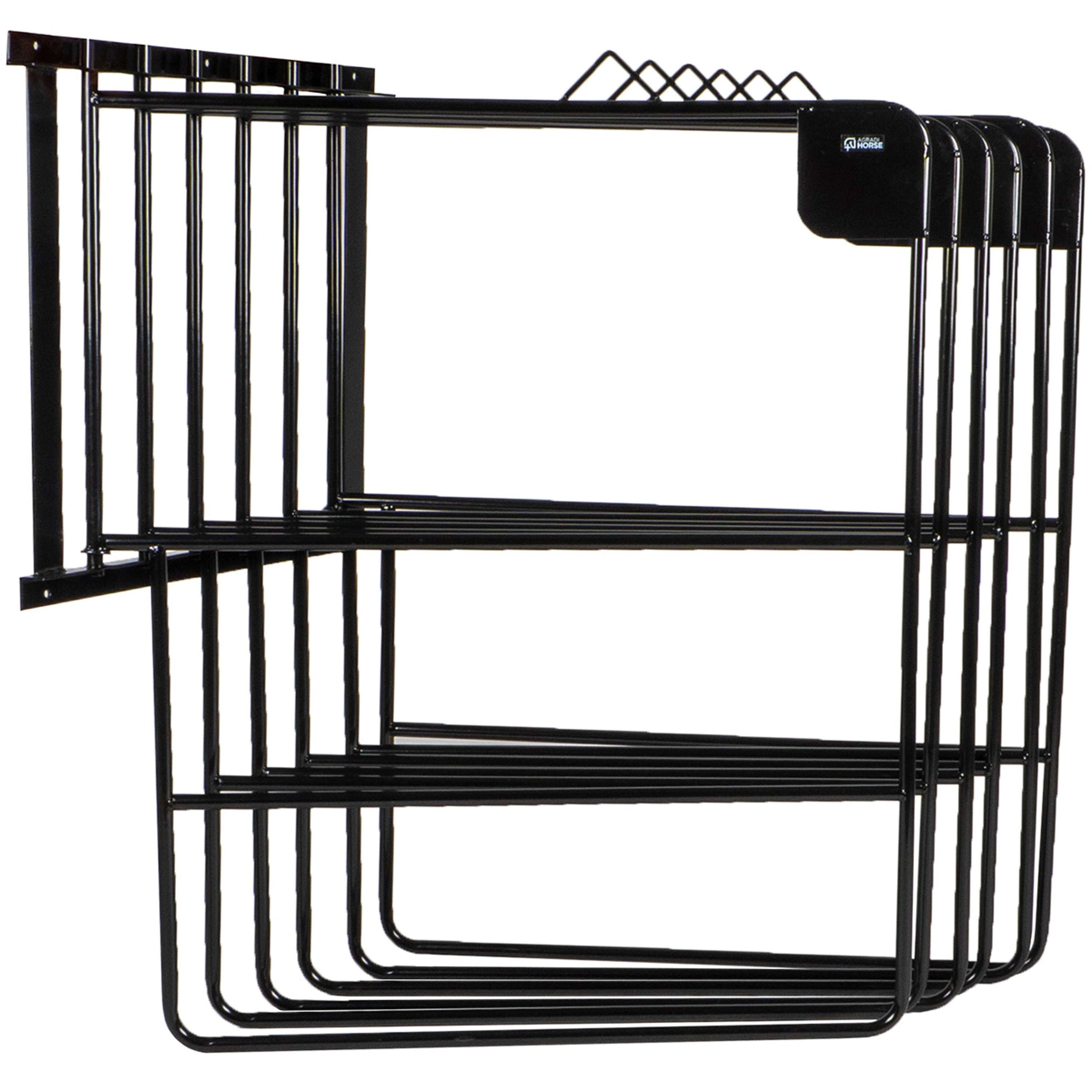 Agradi Horse Deckenhalter für 6 Decken Metall XH Schwarz Agradi Horse Deckenhalter für 6 Decken Metall XH Schwarz