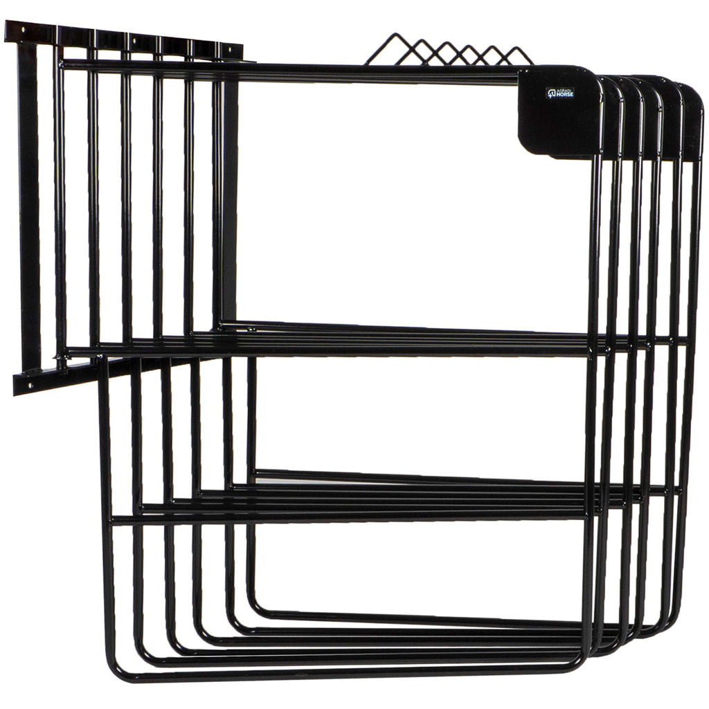 Agradi Horse Deckenhalter für 6 Decken Metall XH Schwarz