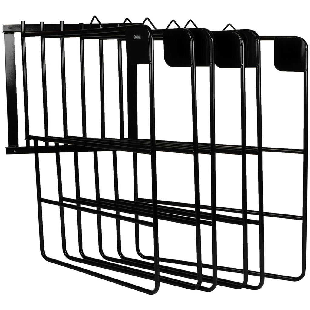 Agradi Horse Deckenhalter für 6 Decken Metall XH Schwarz