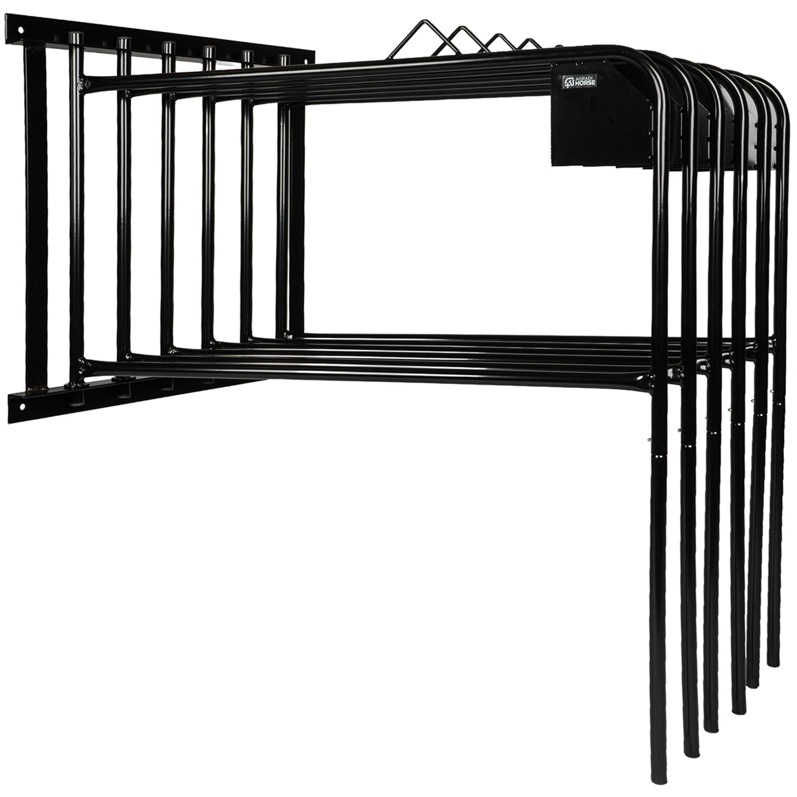 Agradi Horse Deckenhalter für 6 Decken Metall S Schwarz Agradi Horse Deckenhalter für 6 Decken Metall S Schwarz