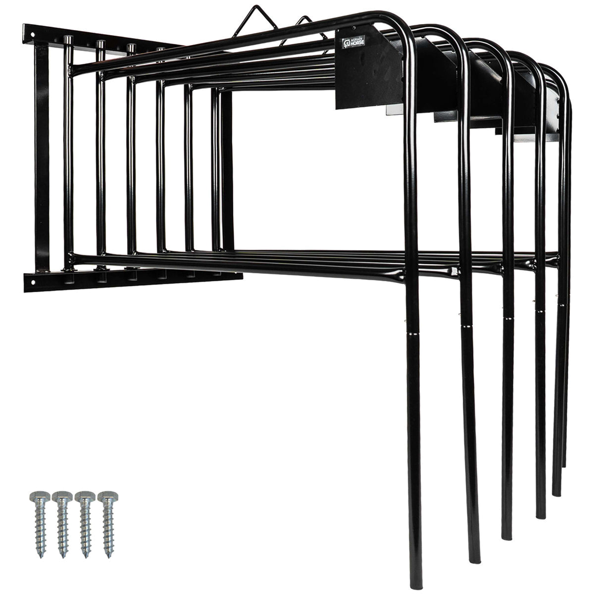 Agradi Horse Deckenhalter für 6 Decken Metall S Schwarz