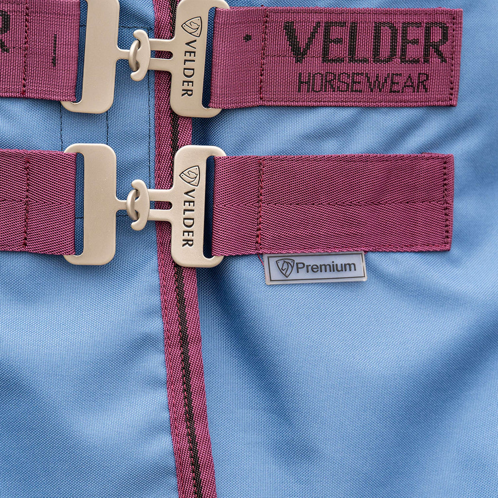Velder Horsewear Premium Pony Turnout Rug 900D 0g Denim Blau
