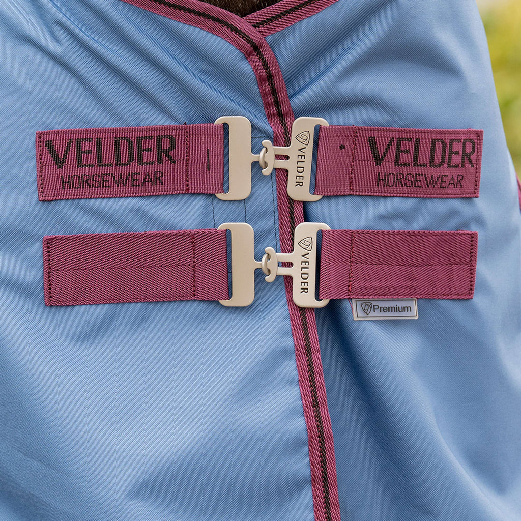 Velder Horsewear Premium Turnout Rug 900D 0g Denim Blau
