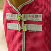 Velder Horsewear Waffle Cooler Rug Maulbeeren Rot
