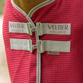 Velder Horsewear Premium Waffle Cooler Rug Maulbeeren Rot