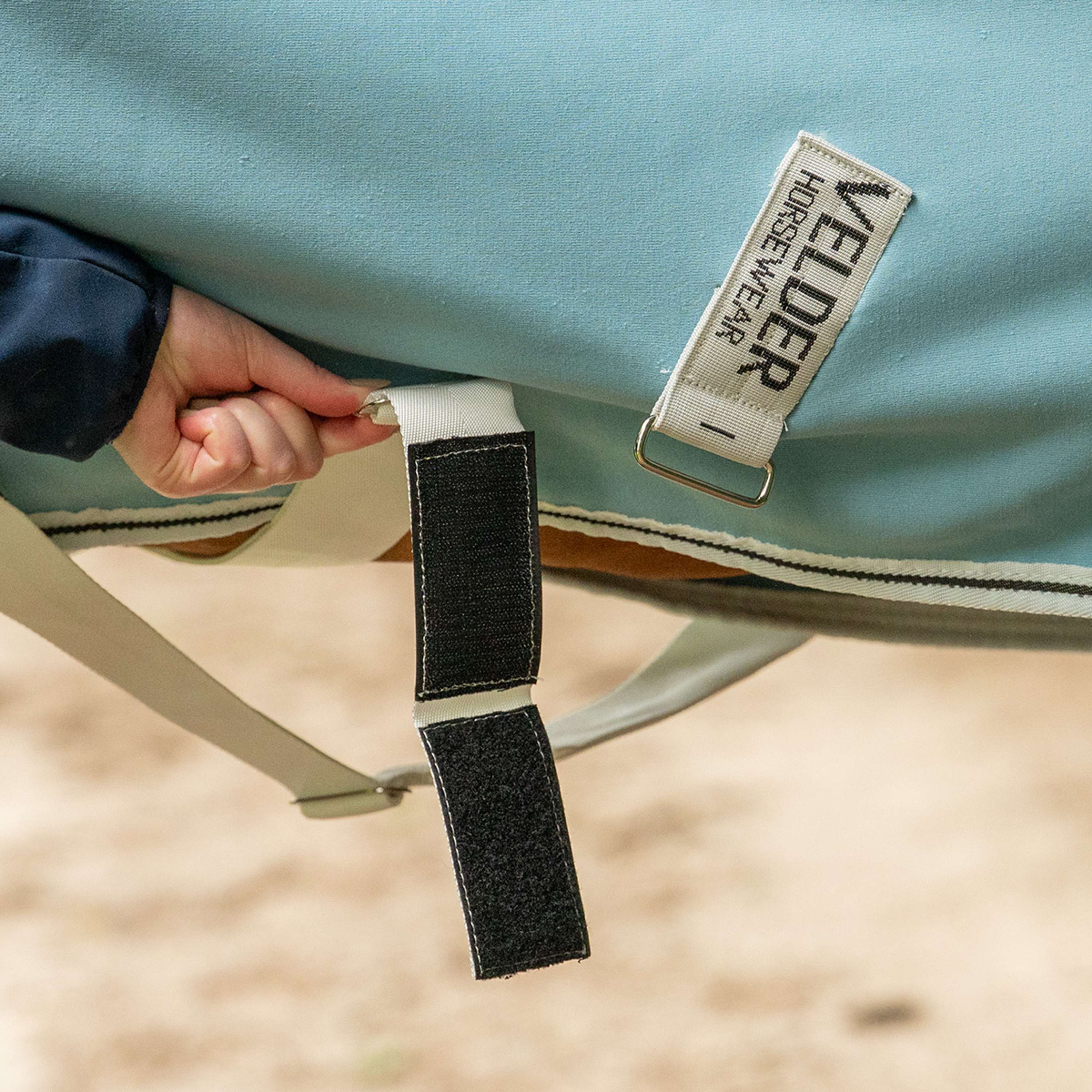 Velder Horsewear Essentials Pony Cooler Rug Aqua Blau