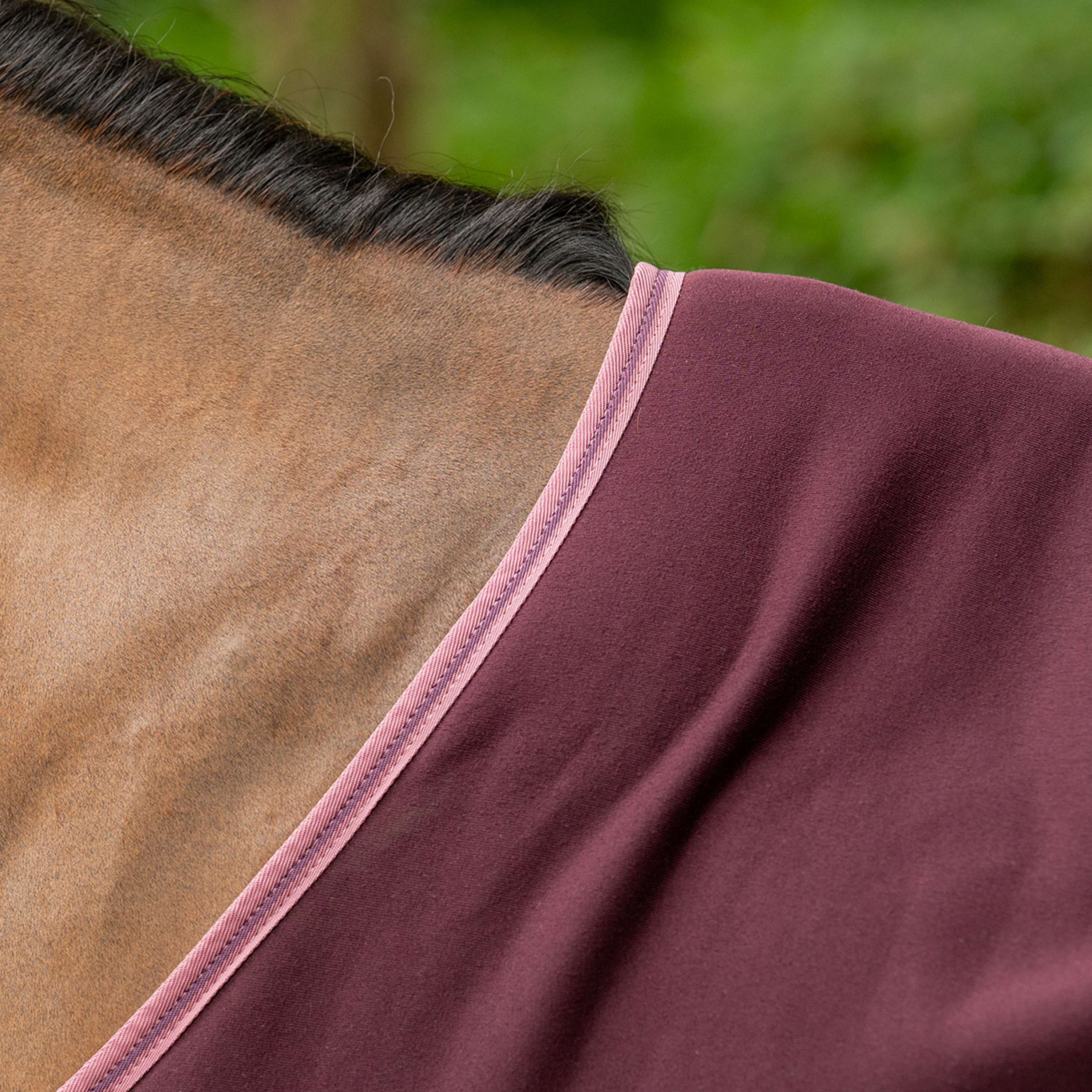 Velder Horsewear Essentials Pony Cooler Rug Plum Brown