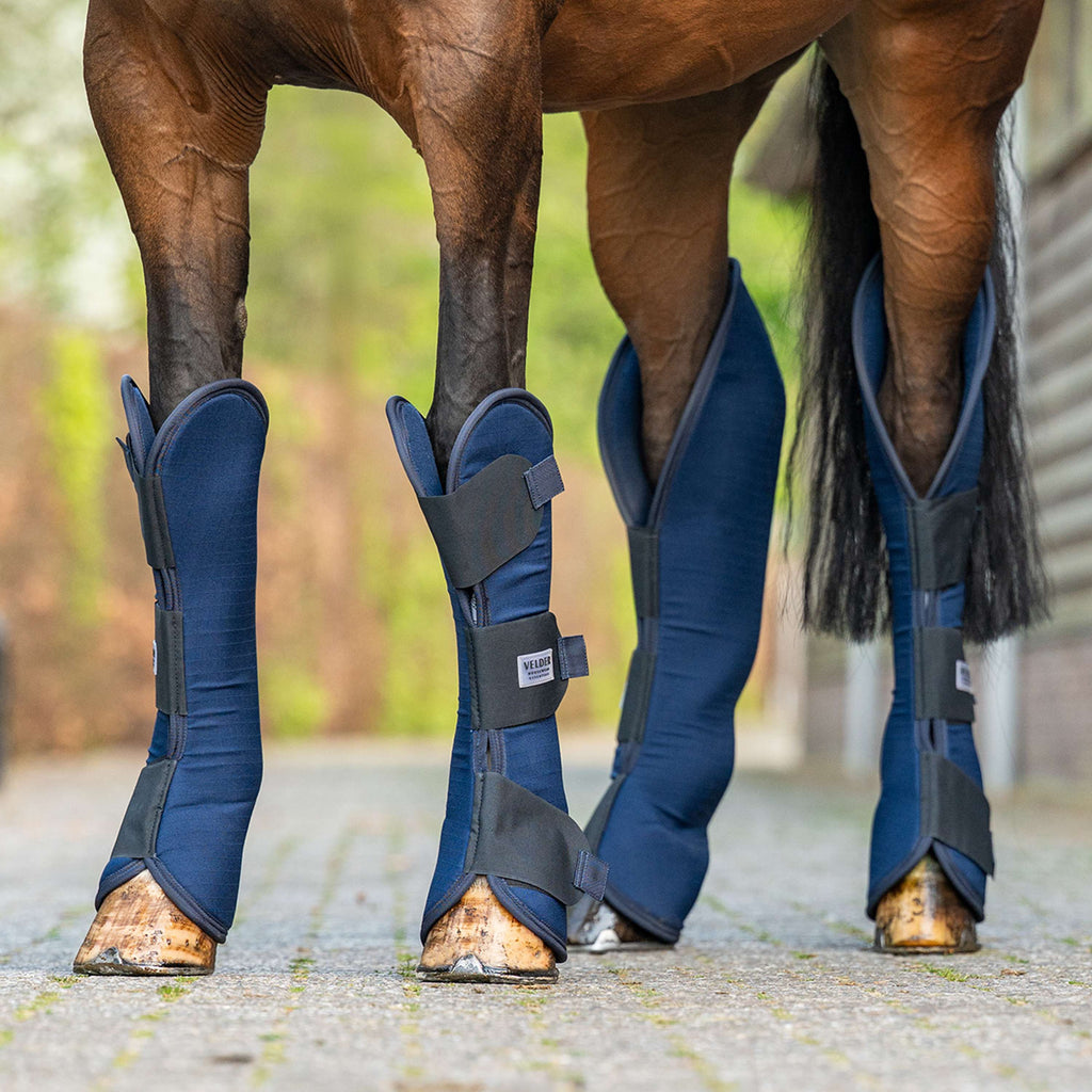 Velder Horsewear Essentials Transportgamaschen Navy