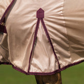 Velder Horsewear Fliegendecke Mesh mit Halsteil Earth Grey