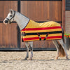 Velder Horsewear Premium Pony Deluxe Fleece Cooler Rug Schwarz/Gelb