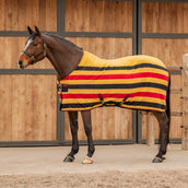 Velder Horsewear Deluxe Fleece Cooler Rug Schwarz/Gelb