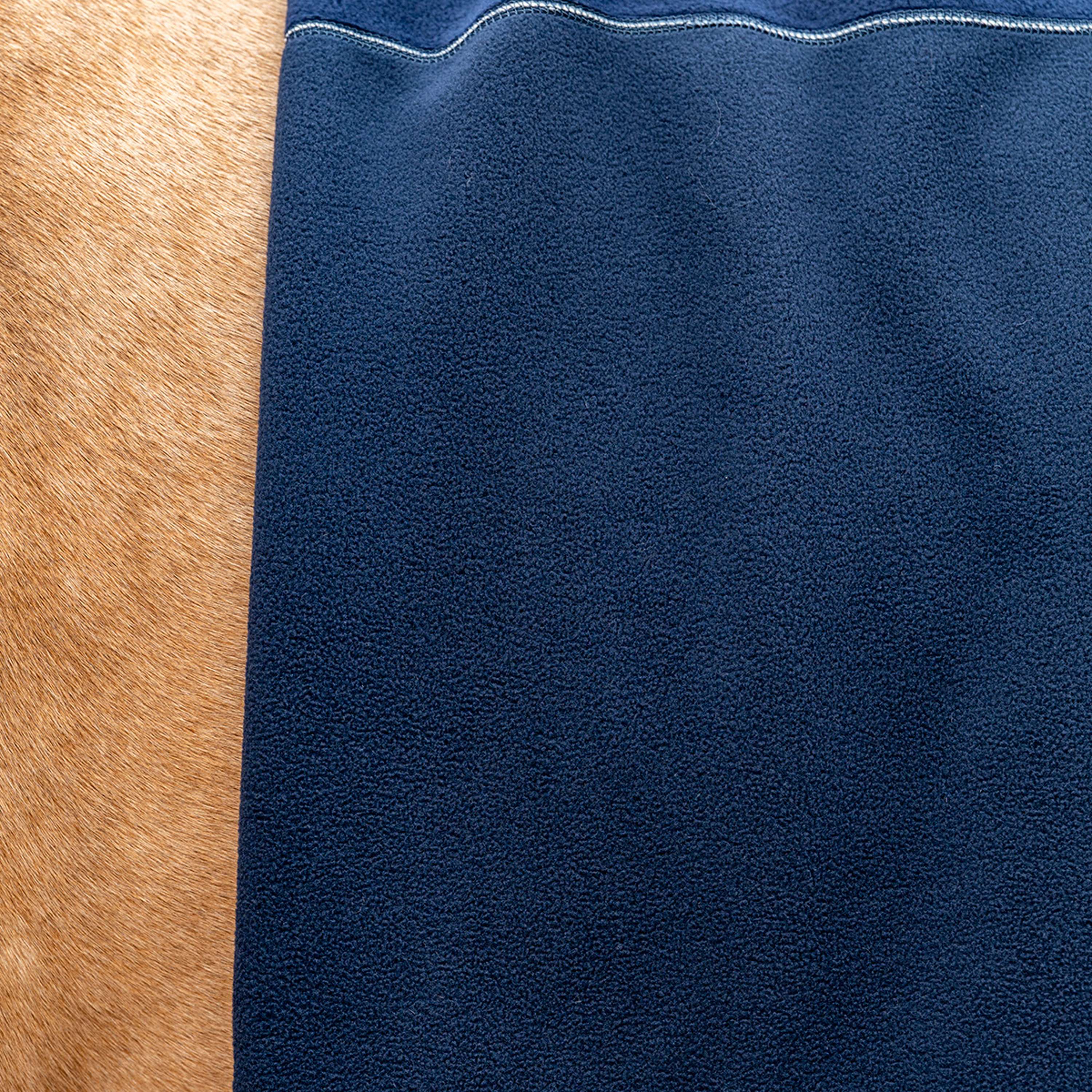 Velder Horsewear Premium Pony Deluxe Fleece Cooler Rug Navy