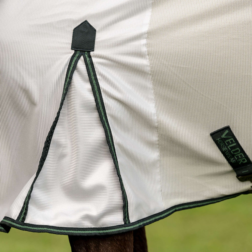 Velder Horsewear Premium Fliegendecke Guardian AirMesh Silver Mist
