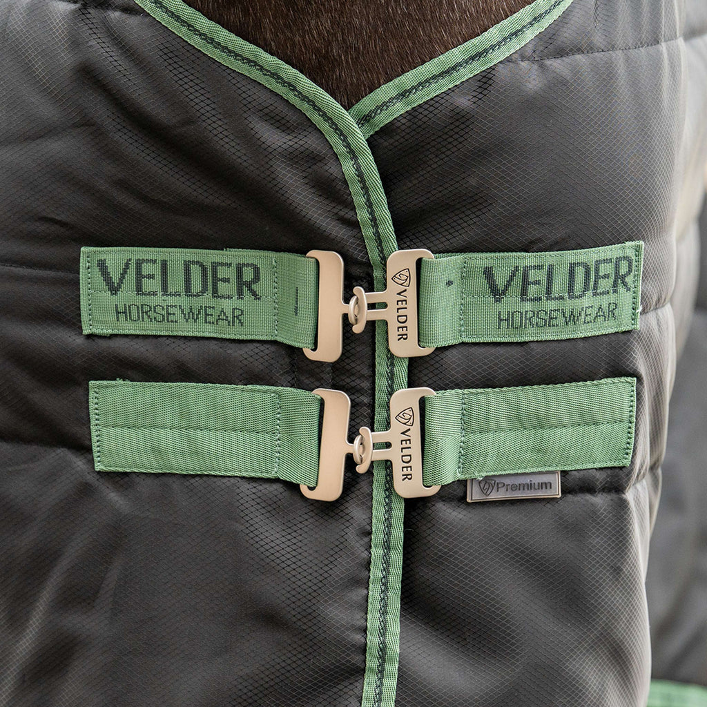 Velder Horsewear Premium Stalldecke 210D 100g Schwarz