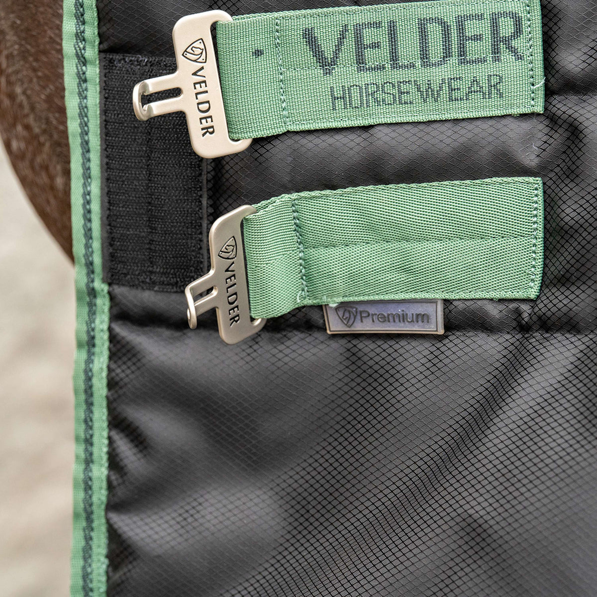 Velder Horsewear Stalldecke 210D 100g Schwarz